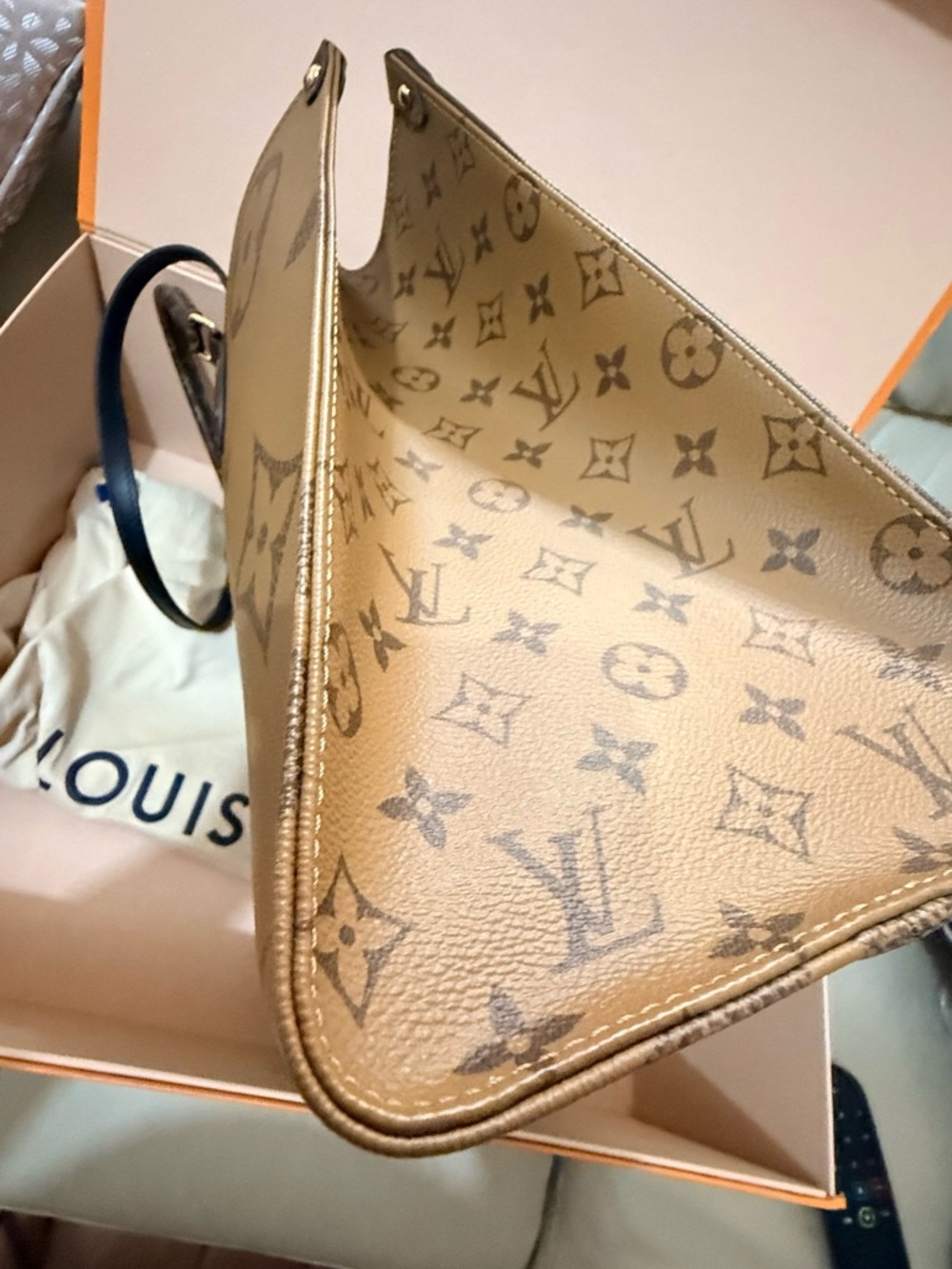 Louis Vuitton ON-THE-GO GM EXCELLENT Monogram Canvas - Picture 7 of 16